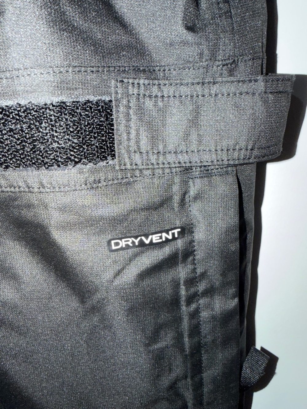 The North Face Teen/Adolescent Black Bib Snow Pants Overalls - Picture 4 of 9